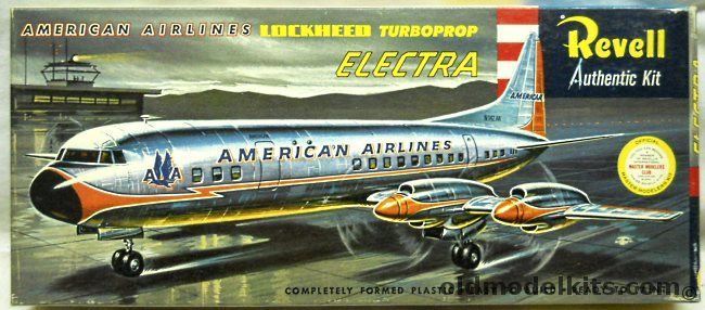 Revell 1/115 Lockheed Electra American Air Lines - Master Modelers Club Issue, H255-129 plastic model kit